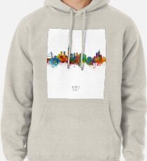 Taipei Taiwan Skyline Pullover Hoodie