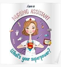 Nursing Assistant Posters | Redbubble