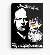 Infinity Mineralien Metallbild