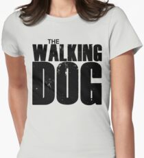 The Walking Dog Parody T Shirt Women's Fitted T-Shirt