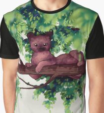 "The Bad Things in Life Don't Erase the Good" Fossa Graphic T-Shirt