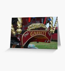 Garrett Steamer Greeting Card