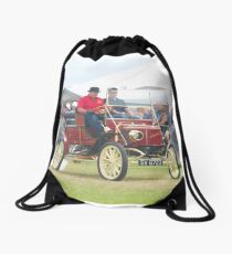 Steam Car Drawstring Bag
