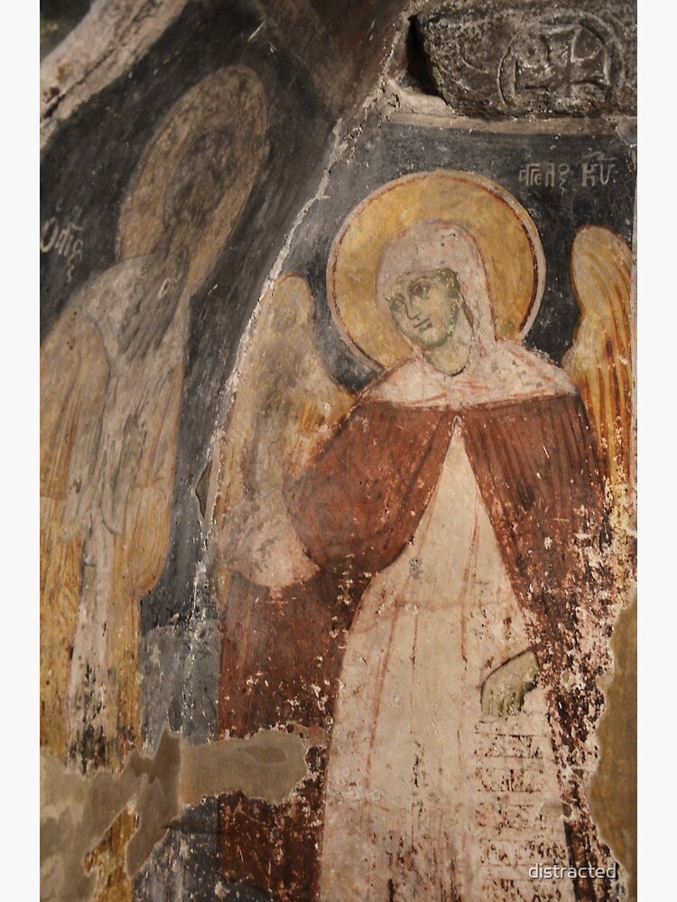 "Fresco Sv Naum, Ohrid" Canvas Print by distracted Redbubble