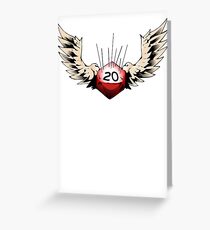 Critical Tat Greeting Card
