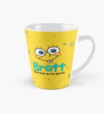 Sponge Bob Brett Personalized Boards Tall Mug