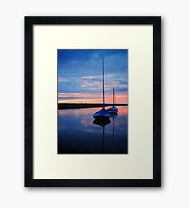Blakney Boats Framed Print