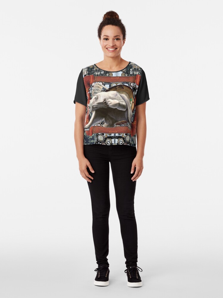 Alternate view of Cyber Espionage Group Fancy Bear Chiffon Top