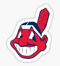 Cleveland Indians Chief Wahoo Logo Sticker
