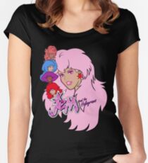 Jem and the Holograms Women's Fitted Scoop T-Shirt