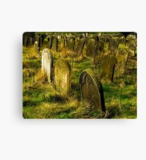 Neglected Graves Canvas Print
