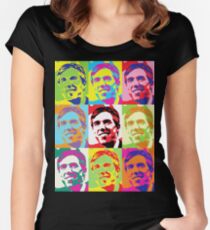 Beto 2020 Viva Beto Tailliertes Rundhals-Shirt