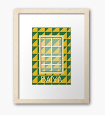 Baixa Gerahmtes Wandbild