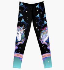 Legging Blue Magnolia Unicorn