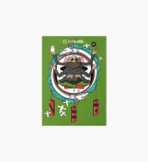 Spirited Away Bath House Crest Art Board Print