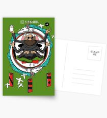 Spirited Away Bath House Crest Postcards