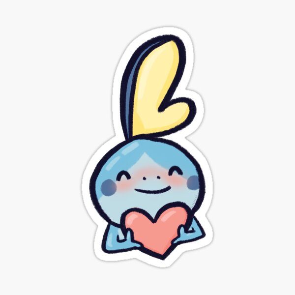 Sobble Heart Sticker