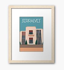 Serralves Gerahmtes Wandbild