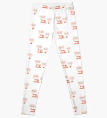 She Loves Me More Sewing Coffee II - Sewing & Quilting Gift Leggings