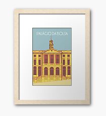 Palácio da Bolsa Gerahmtes Wandbild
