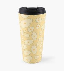Field of Abstract Daisies Travel Mug