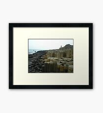 Tricky Ledge Framed Print