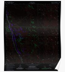 USGS TOPO Map Louisiana LA Mink Bayou 332772 1957 24000 Inverted Poster