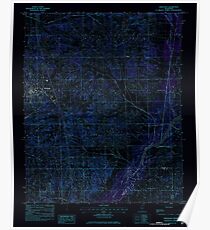 USGS TOPO Map Mississippi MS Hernando 335792 1982 24000 Inverted Poster