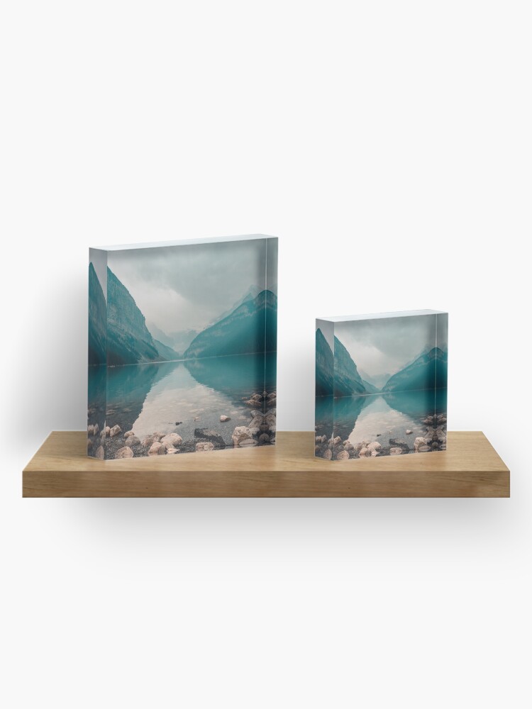 Alternate view of Lake Louise, Canada Acrylic Block