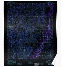 USGS TOPO Map Mississippi MS Hernando 335793 1982 24000 Inverted Poster