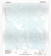 USGS TOPO Map Louisiana LA Mink Bayou 332773 1994 24000 Poster