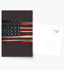 America baseball flag Postcards