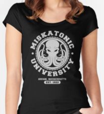 Miskatonic University Fitted Scoop T-Shirt