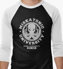 Miskatonic University Men's Baseball ¾ T-Shirt