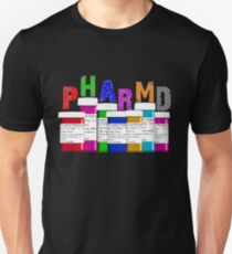 Pharmacist PharmD Prescription Bottles Unisex T-Shirt