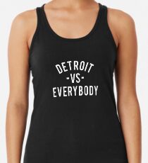 Detroit VS Everybody | White Women's Tank Top