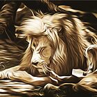 «León dormido, día mundial del sueño especial» de Victor Durden