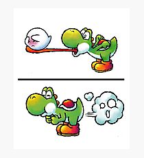 Lámina fotográfica Farting Yoshi