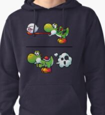 Farting Yoshi Pullover Hoodie