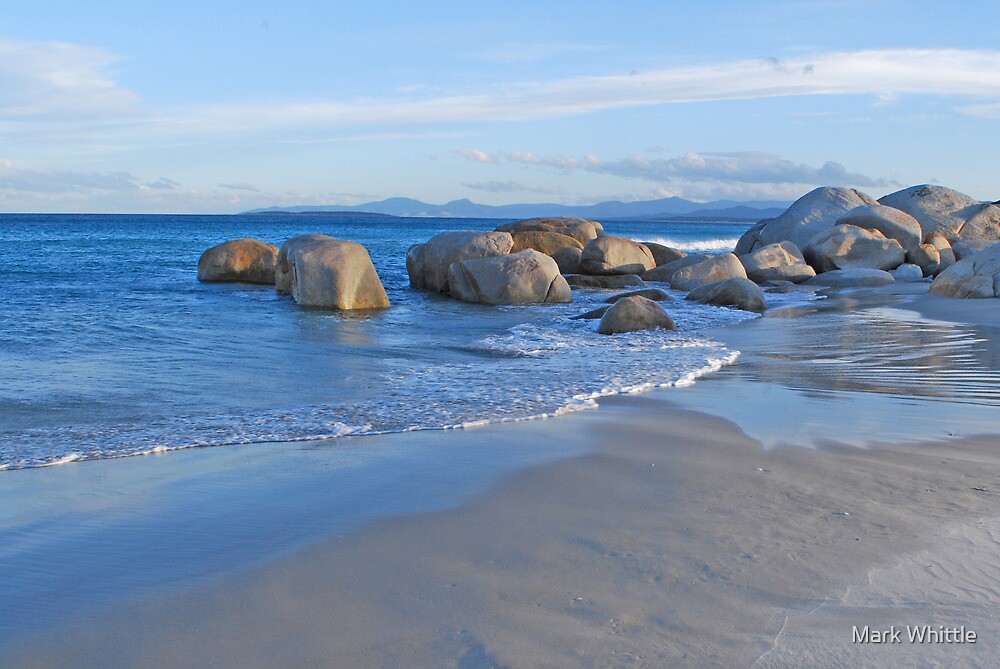"Late Afternoon at Beer Barrel Beach" by Mark Whittle Redbubble