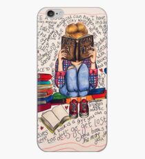 Vinilo o funda para iPhone Leer es soñar con los ojos abiertos.