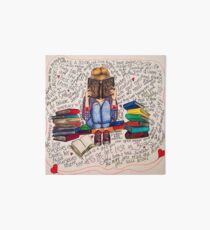 Reading is Dreaming with Open Eyes. Art Board