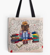 Reading is Dreaming with Open Eyes. Tote Bag