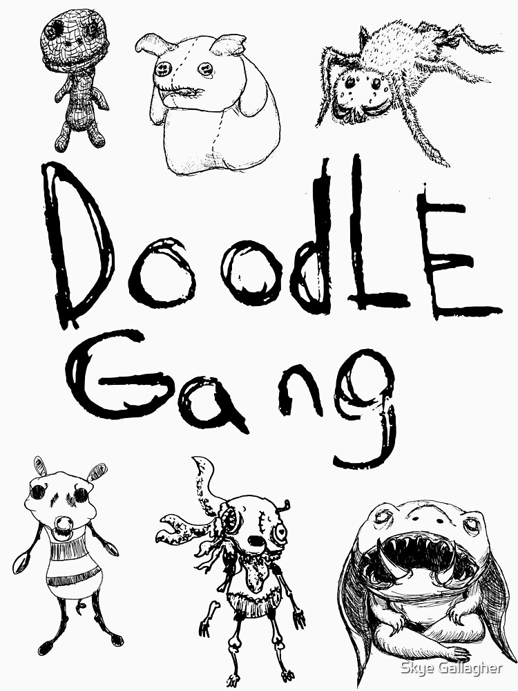 &quot;Doodle Gang&quot; Tank Top by InkPanther | Redbubble