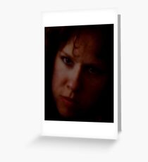 A Serious Moment with My Wife Greeting Card