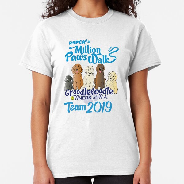Groodle & Oodle Club Million Paws Walk Team 2019 Classic T-Shirt
