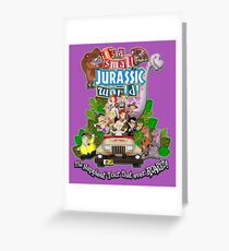 It's a Small Jurassic World (1A) Greeting Card