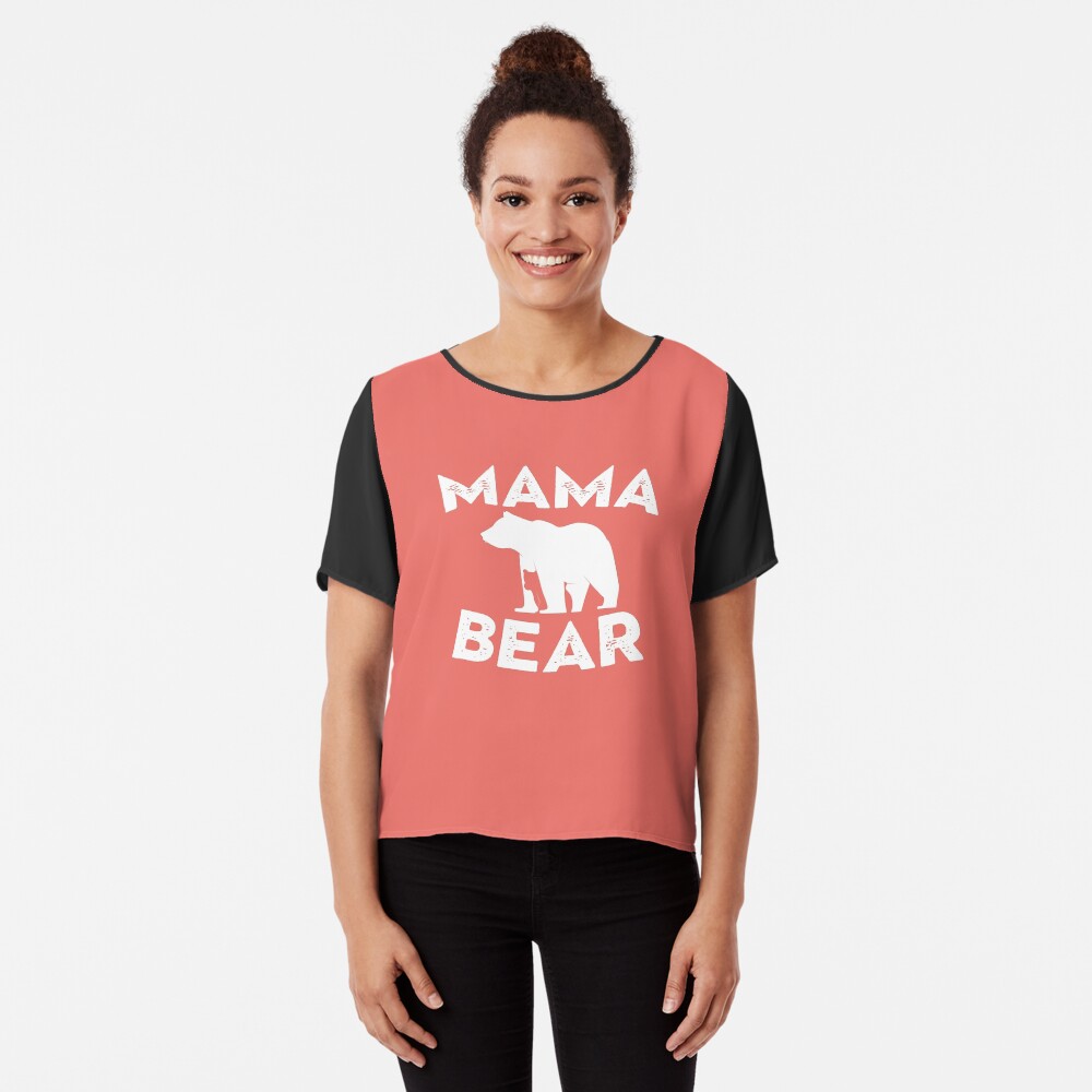 Mama Bear and Baby Bear Chiffon Top