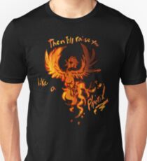 Fall Out Boy - The Phoenix - Then I'll Raise You Like A Phoenix Slim Fit T-Shirt
