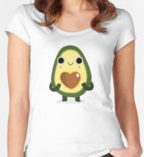 Luvocado Women's Fitted Scoop T-Shirt